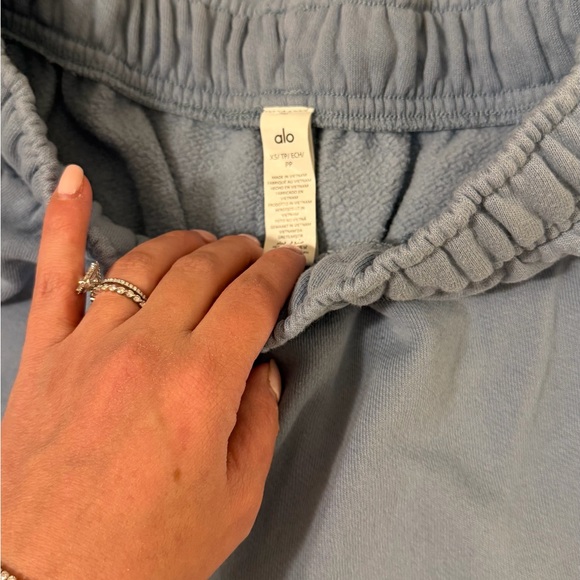 ALO Yoga Celestial Blue Sweatpants - Picture 2 of 6